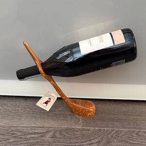 Wooden Golf Club Wine Bottle Holder